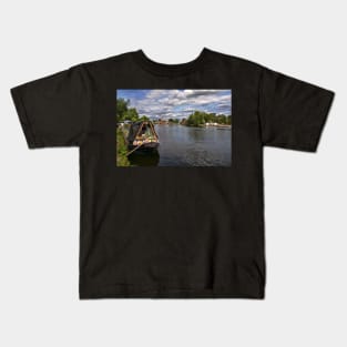 The River Thames At Marlow Kids T-Shirt